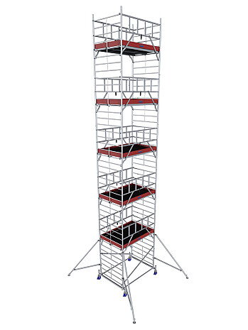 KRAUSE PROTEC XXL - Rusztowanie 2,0 x 1,35m, wys.rob. 12,30m | system GUARDMATIC